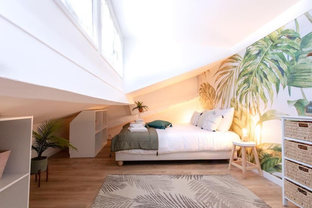 ניס #48 Suite Jean Top Floor Terrace 5Min Walk Sea Ac מראה חיצוני תמונה