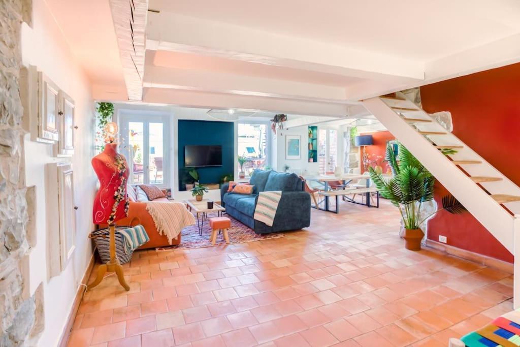 ניס #48 Suite Jean Top Floor Terrace 5Min Walk Sea Ac מראה חיצוני תמונה