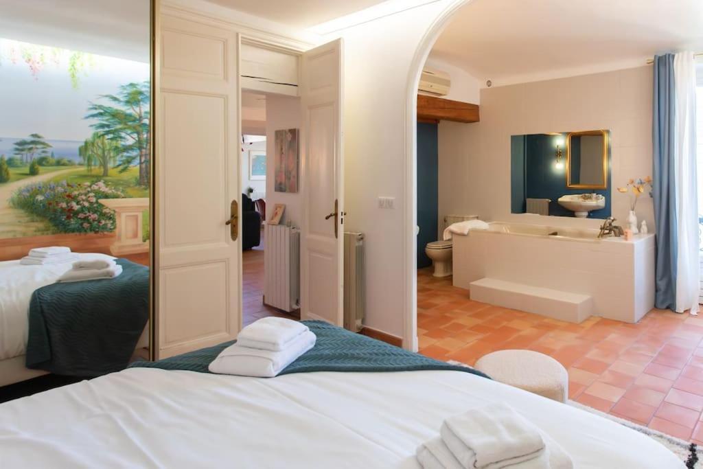 ניס #48 Suite Jean Top Floor Terrace 5Min Walk Sea Ac מראה חיצוני תמונה