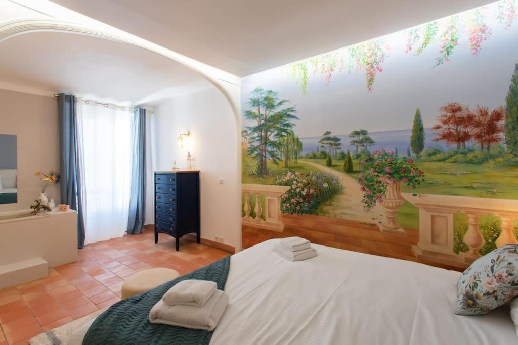 ניס #48 Suite Jean Top Floor Terrace 5Min Walk Sea Ac מראה חיצוני תמונה