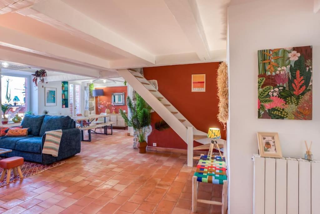 ניס #48 Suite Jean Top Floor Terrace 5Min Walk Sea Ac מראה חיצוני תמונה