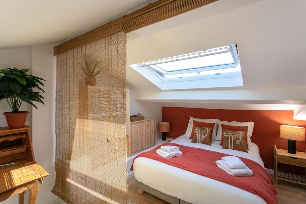 ניס #48 Suite Jean Top Floor Terrace 5Min Walk Sea Ac מראה חיצוני תמונה